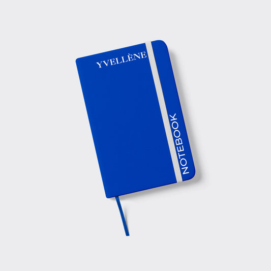 YVELLÈNE Passion Blue Series Lined Notebook Blue