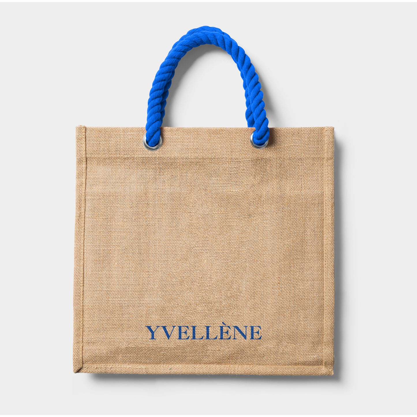 YVELLÈNE Woody Linen Canvas Tote Bag