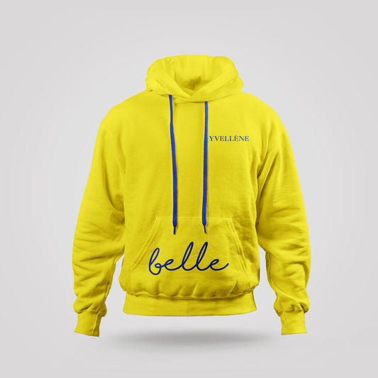 YVELLÈNE Oversized Hoodie Belle Serie - Yellow