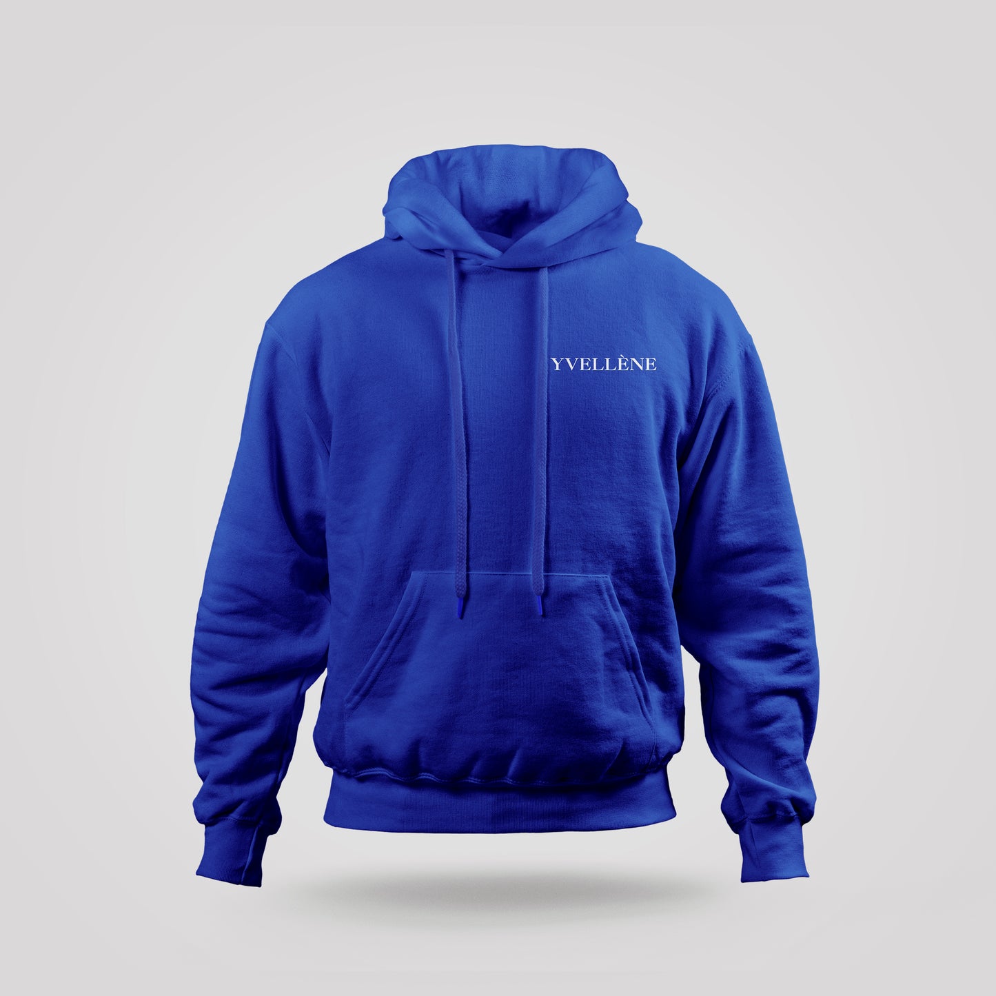 YVELLÈNE Oversized Hoodie Blue