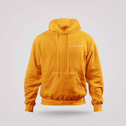 YVELLÈNE Oversized Hoodie Orange