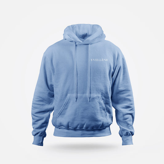 YVELLÈNE Oversized Hoodie River Blue