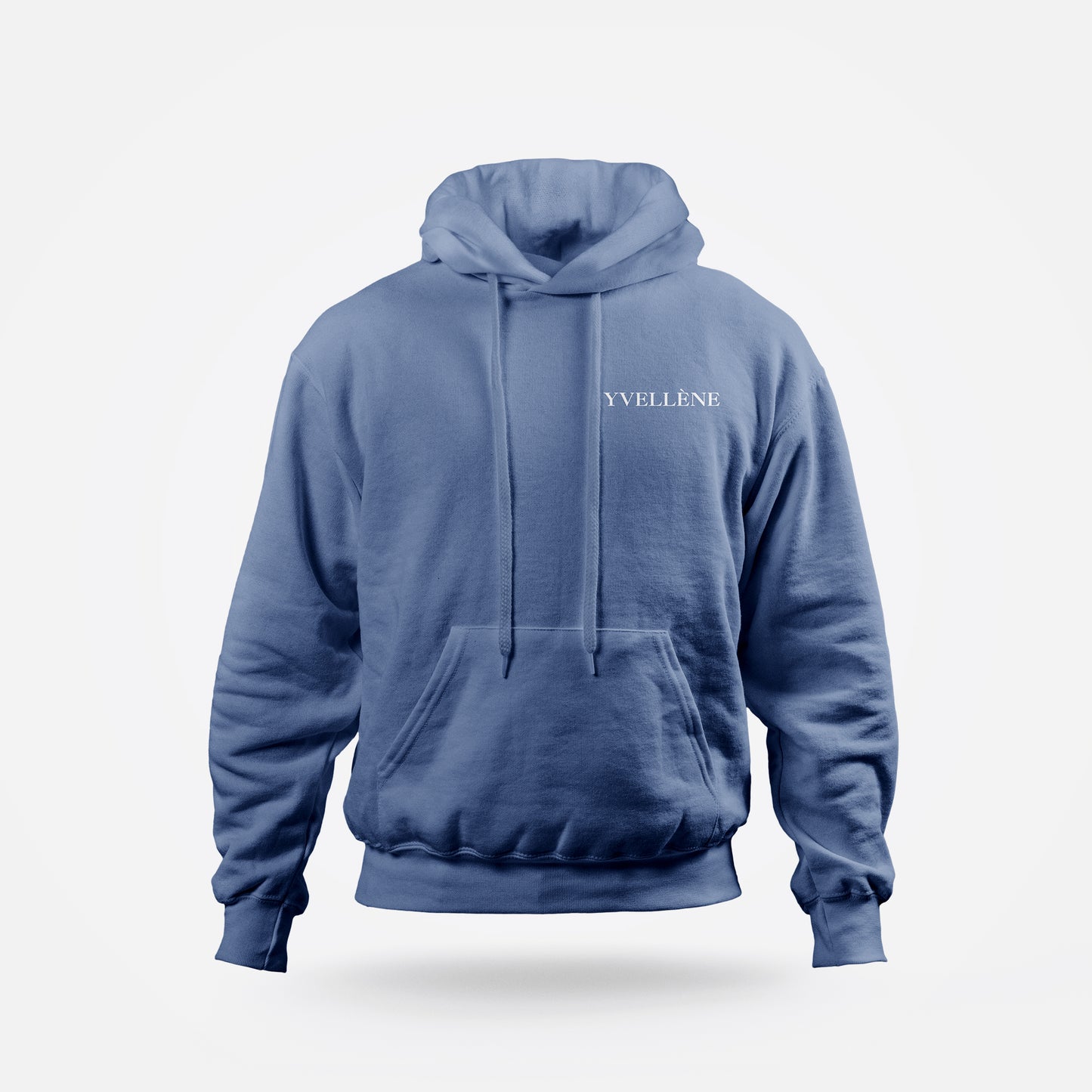 YVELLÈNE Oversized Hoodie Wave Blue