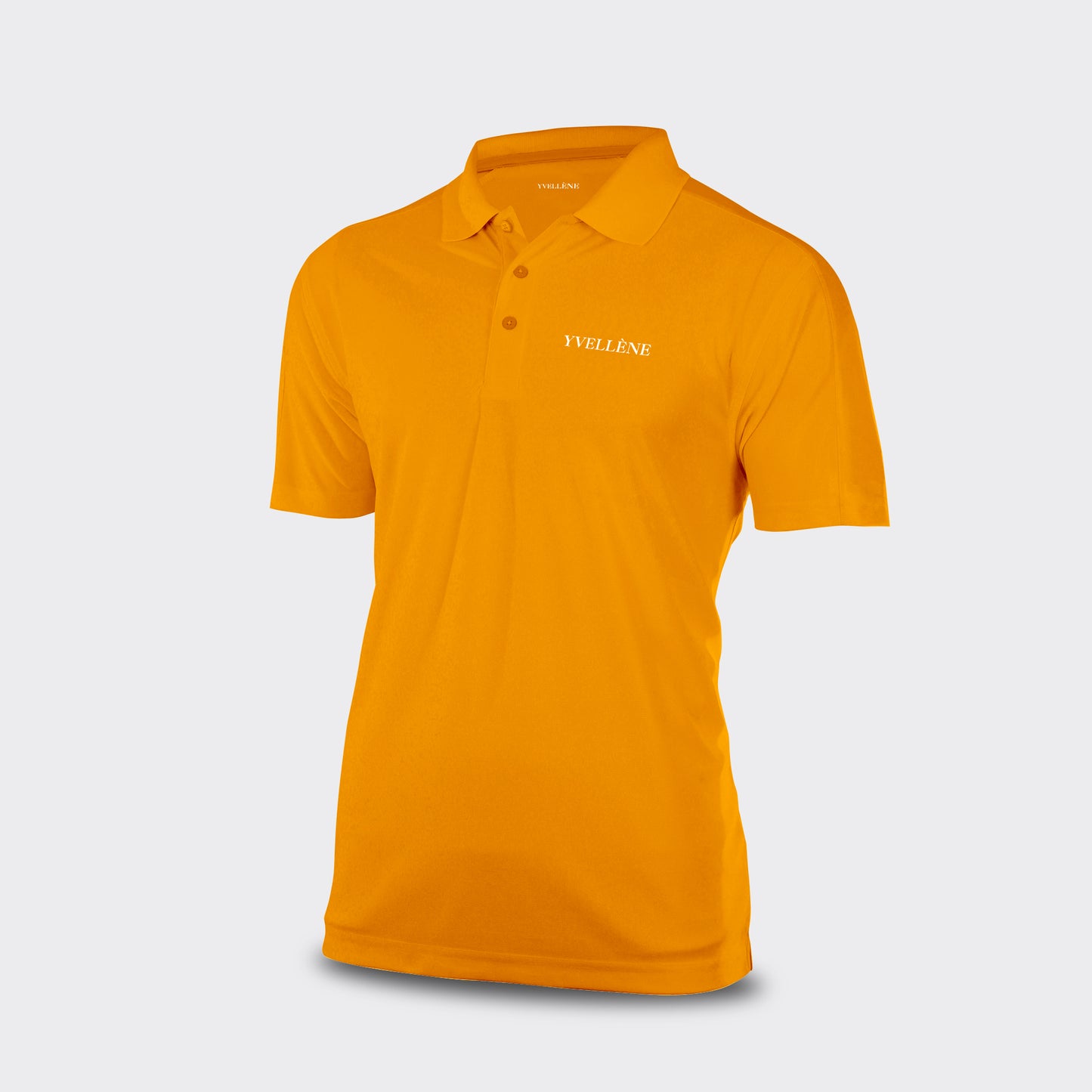 Men's Fast-Dry Tech Relaxed-Fit Short-Sleeve Polo Shirt Orange