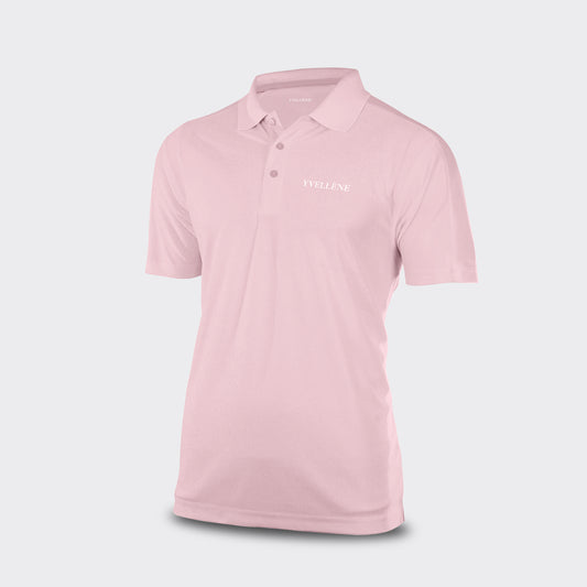 Men's Fast-Dry Tech Relaxed-Fit Short-Sleeve Polo Shirt Pink