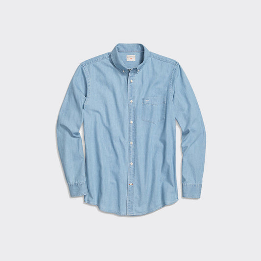 Men's Shirt Oxford Cloth Blue