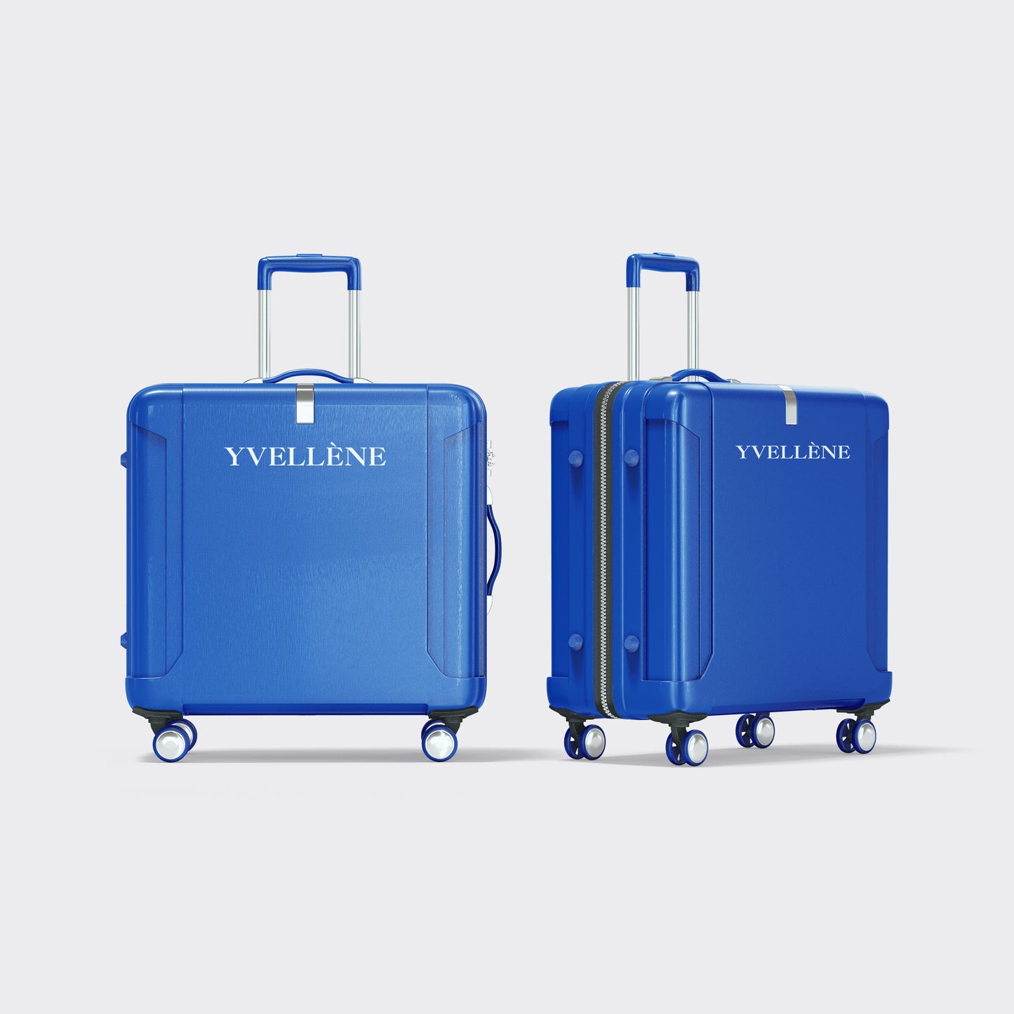 YVELLÈNE Expandable Hard-shell Suitcases - Set of 2 Luggages