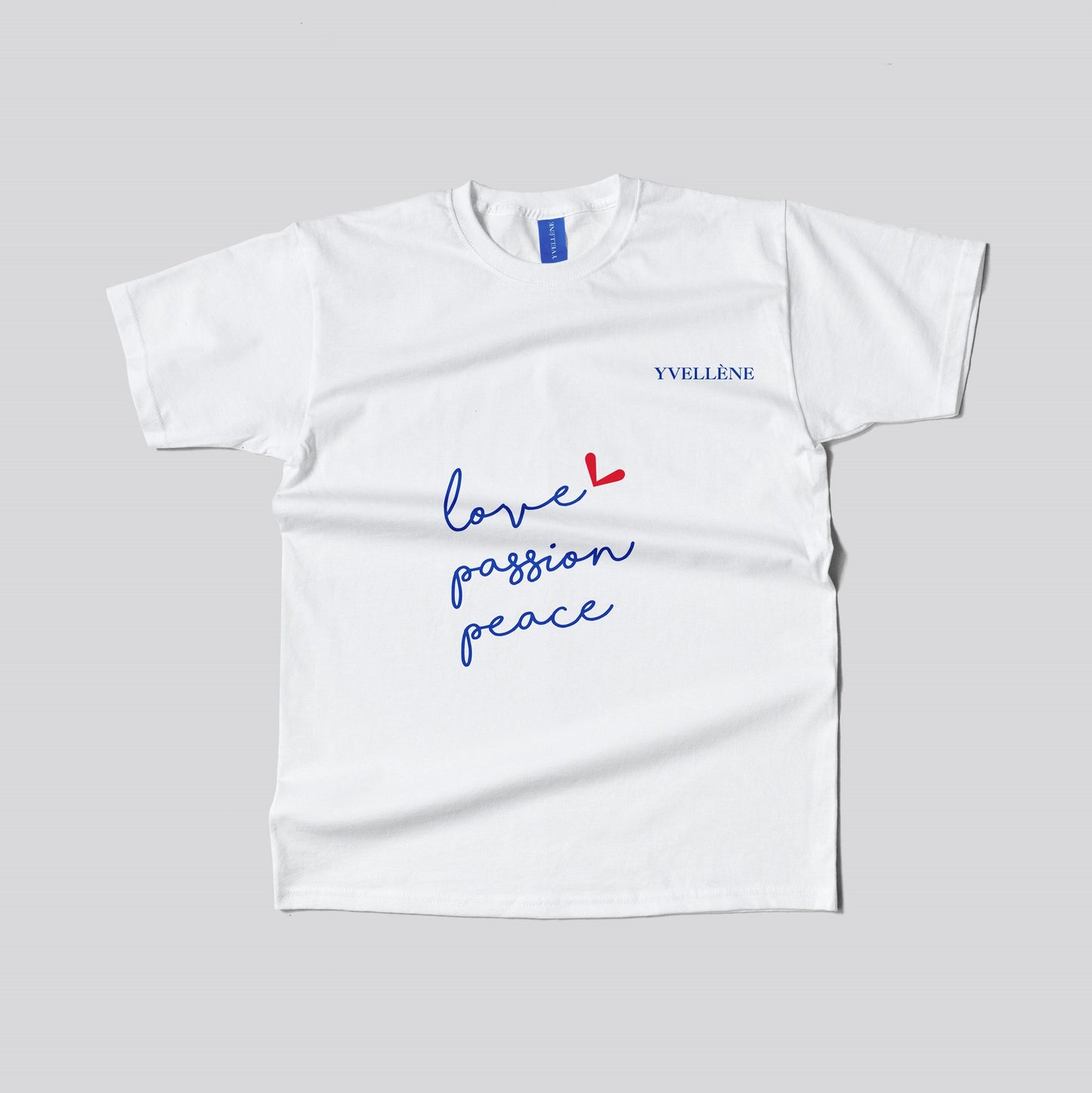 YVELLÈNE Signature Tee Cotton Straight T-Shirt