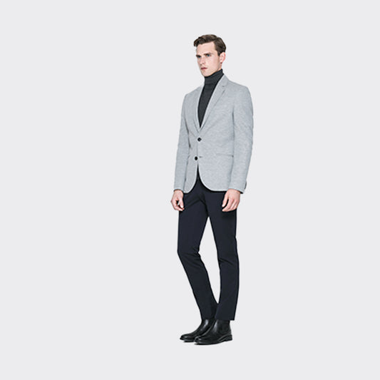 Men's Suit Gray Black