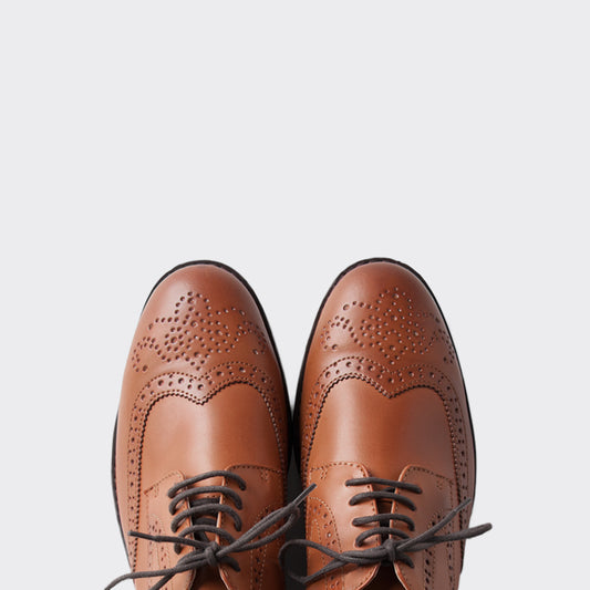 Men's Wingtip Oxford Brogues Dress Shoe