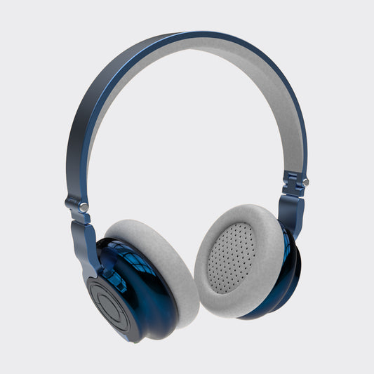 Headphones Wireless Bluetooth Blue